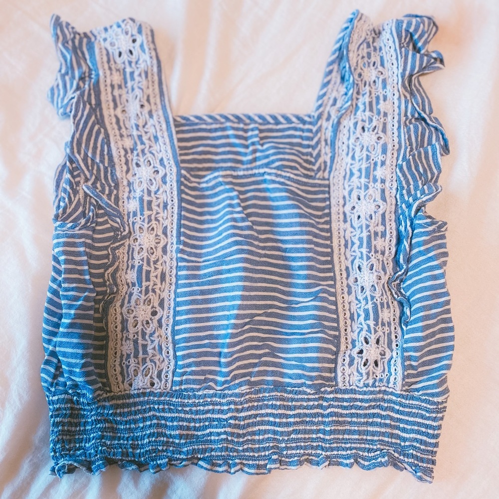 American eagle crop straight tank!